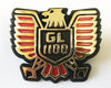 Honda GL1100 GL1100A GL1100I Side Cover Emblem - Replaces Honda OEM 83606-MB9-000