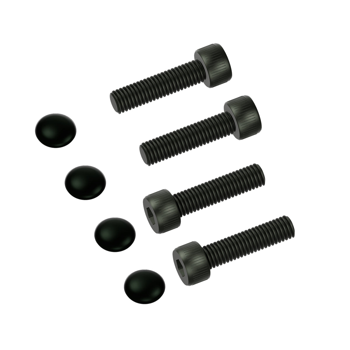 Honda CB900 CB750 CB450 handlebar clamp hardware set – rendered right view