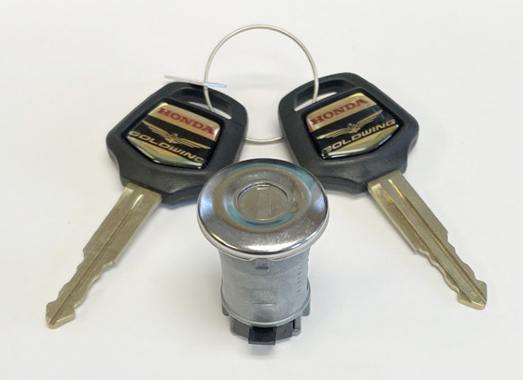 Honda GL1800 Lid Lock Assembly with 2 keys Genuine 77234-MCA-003