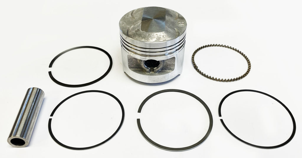 Piston Kit with Piston Rings and Pin ~ Standard Size 62mm