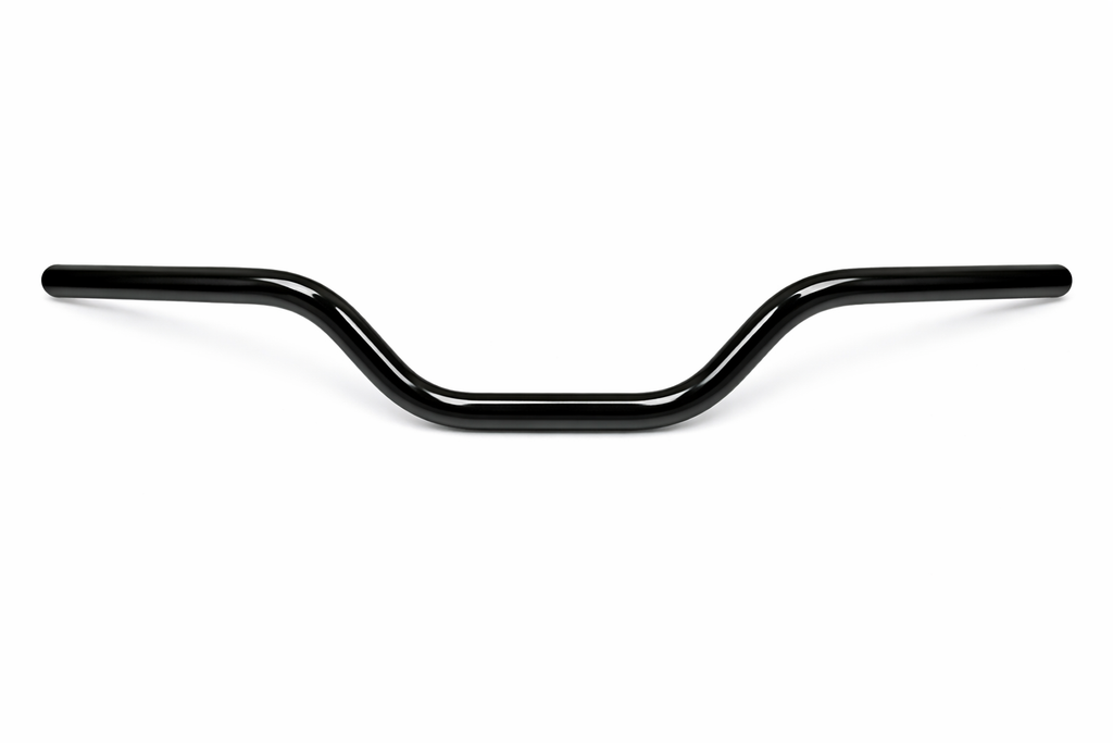European Style Handlebar - Black - 7/8" - (25-0131)