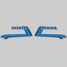 CB900F 1982 Gas Tank Stripe Set ~ Silver Model (73-0684)