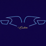 Honda CB900C Decal Set Candy Empire Blue and Candy Blue Models