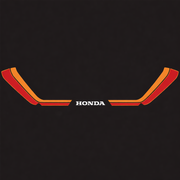 Honda CB750F Tail Section Stripe Decal Set Black Model