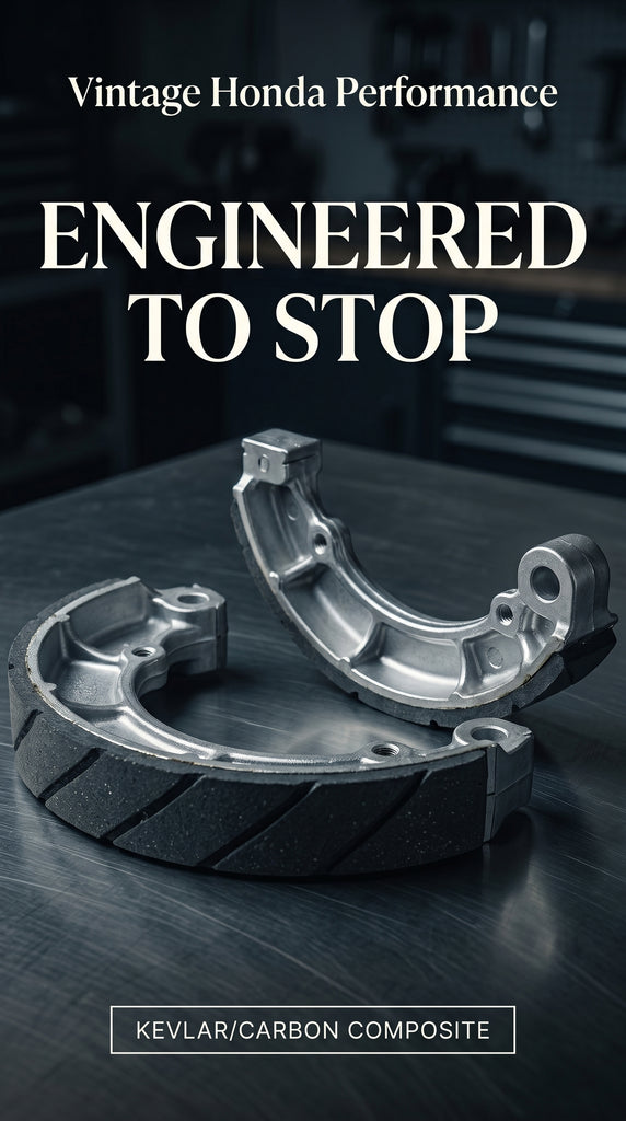 Deluxe Rear Friction Shoe Set (29-3605)