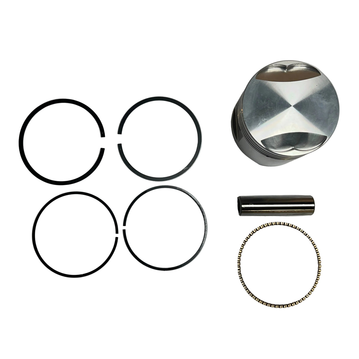 Honda GL1000 GL1000LTD Piston Kit with Piston Rings and Pin Standard Size 13101-371-000
