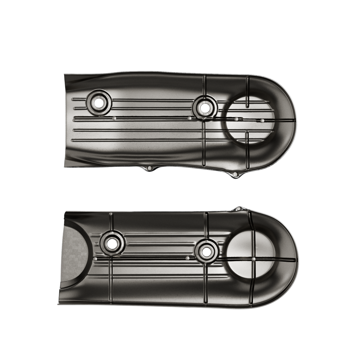 Honda GL1000 GL1100 Chrome Timing Belt Cover Set 11511-371-010