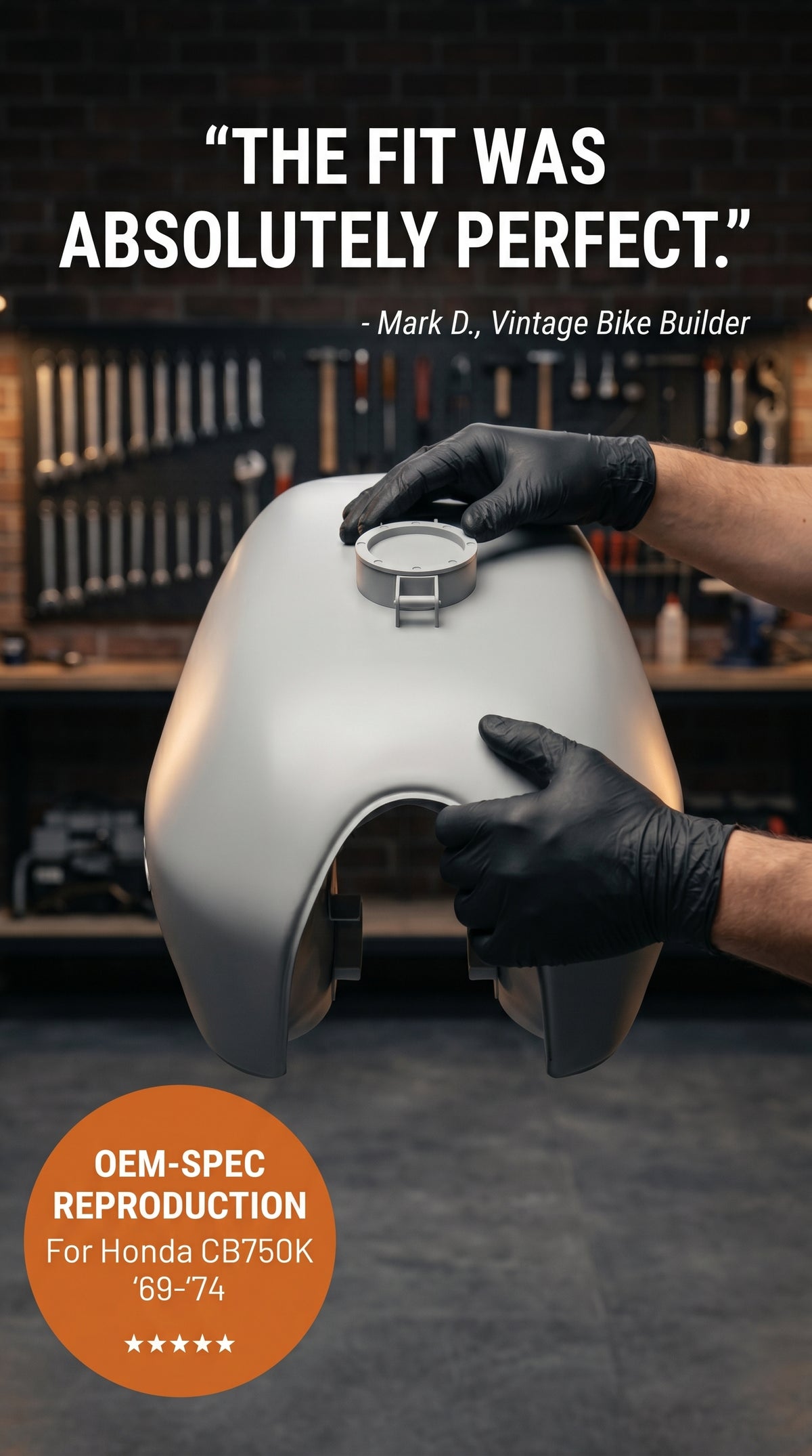 Honda CB750K Stock Type Tank