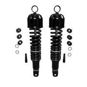 Universal All Black Shock Absorber Set - 335mm Eye to Clevis