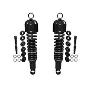 Universal All Black Shock Absorber Set - 325mm Eye to Eye