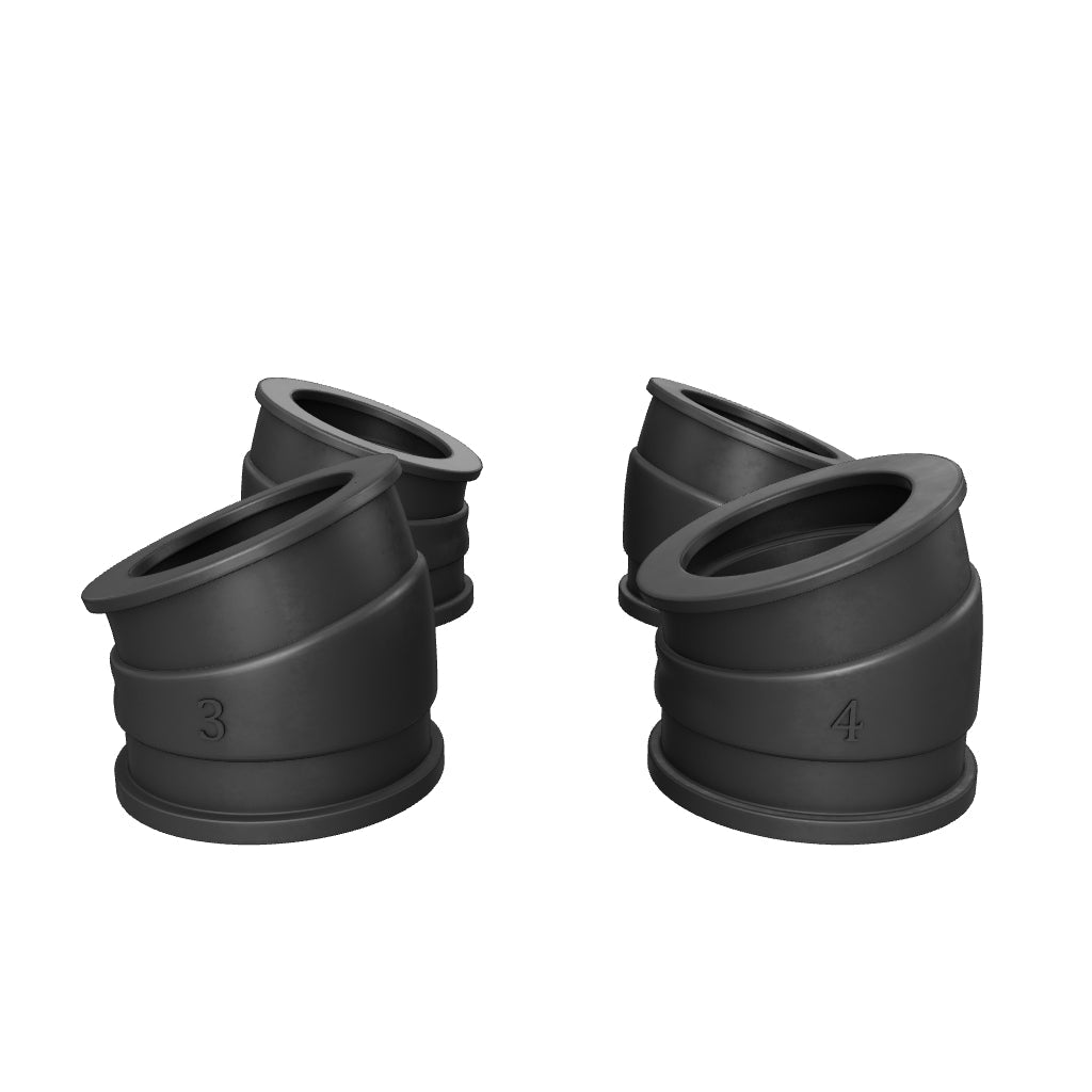 Honda CB750 Intake Carb Holder Set - Replaces Honda OEM 16214-425-00