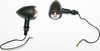 Kawasaki KZ650 Custom Mini Black Bullet Turn Signal Lamp Set