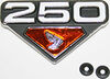 Honda  Side Cover Emblem ~ Right Side