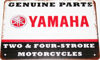 Kawasaki KZ650 Yamaha (Genuine Parts) - Tin Sign