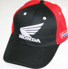 Honda XR650L Black / Red - Honda Logo HRC Hat