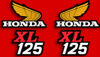 Honda  Gas Tank & Side Cover Decal Set