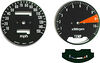 Honda  GL1000 LTD Speedometer & Tachometer Face Plate Set ~ MPH